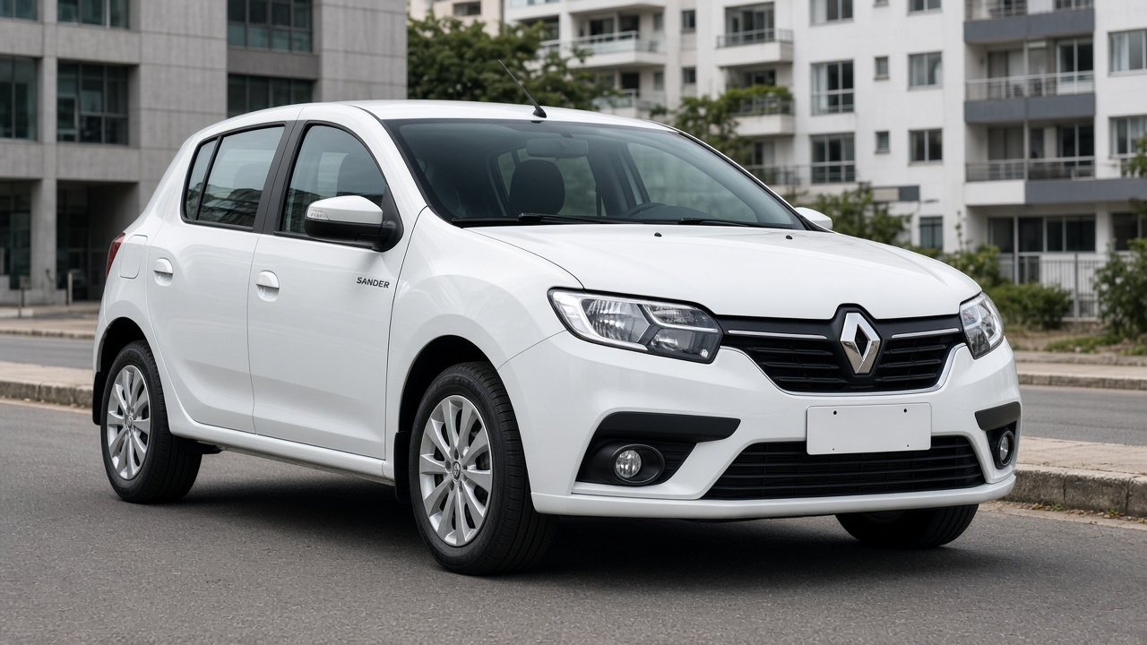 Sandero 2019 branco